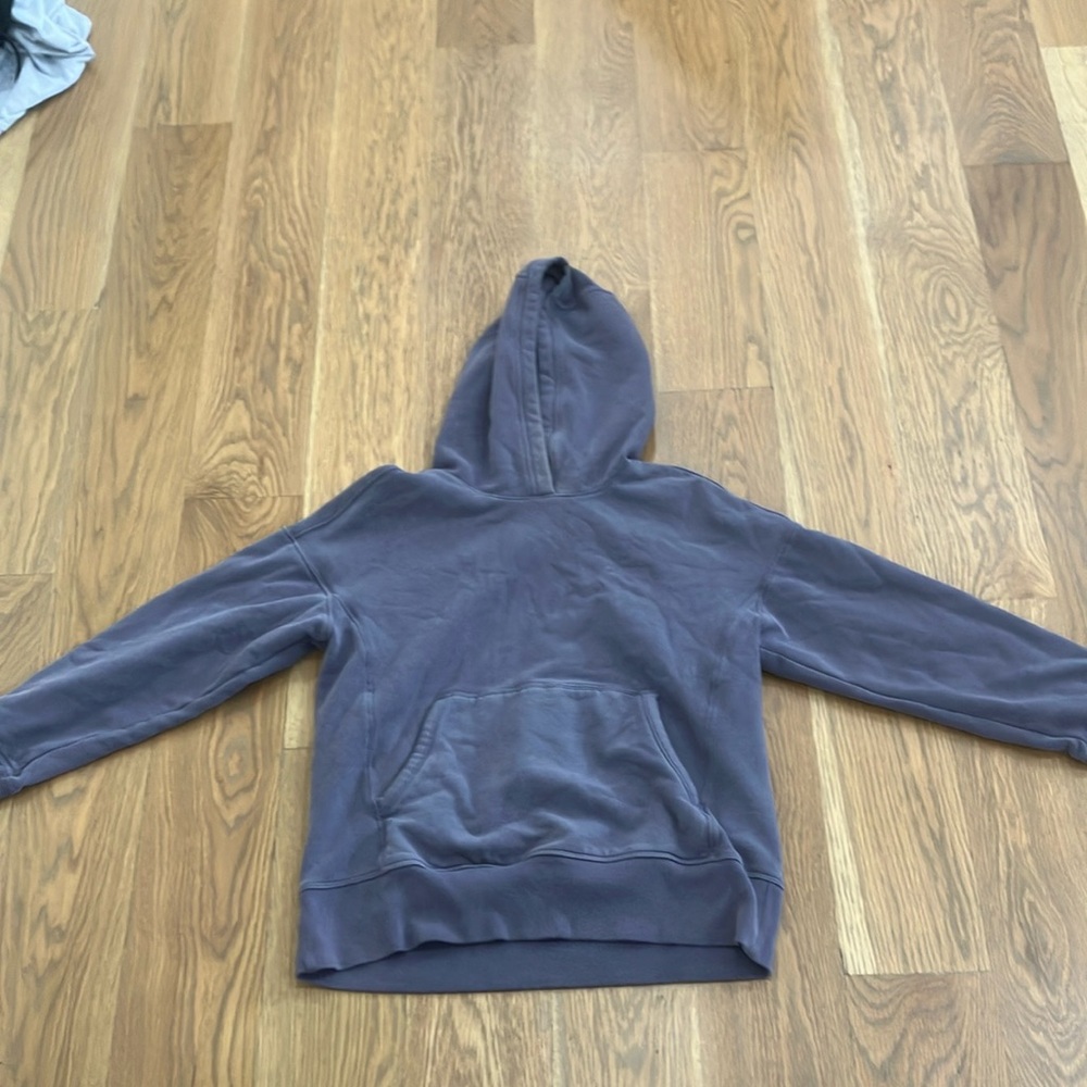 Athleta Girls Retroactive Oversized Hoodie in Dark Purple